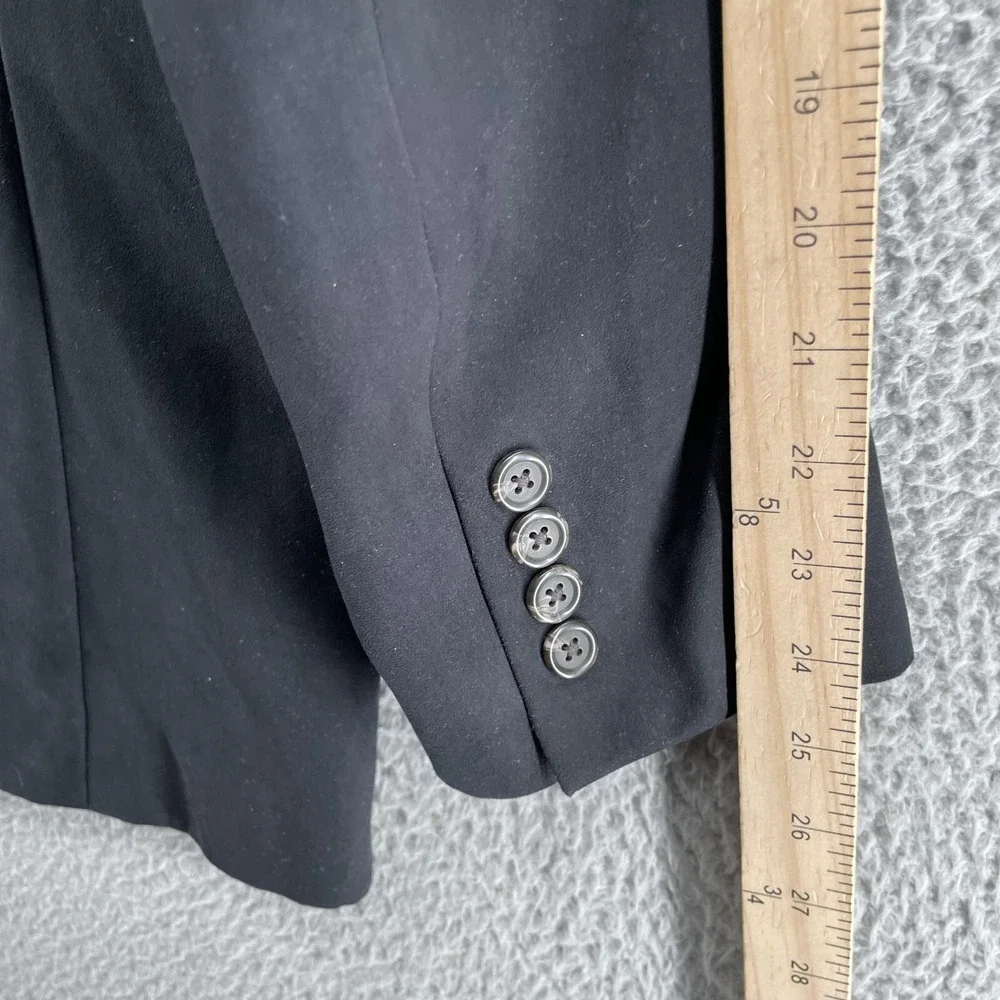 Chaps Ralph Lauren Blazer Men's 42R Black Sport Coat‎ Jacket Corpcore Academia